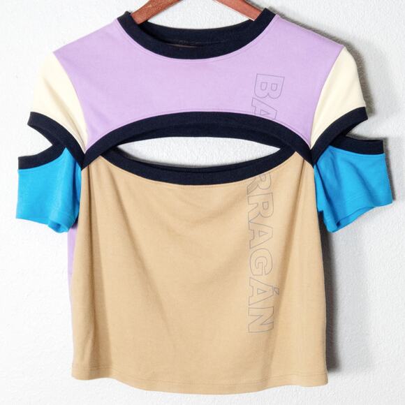 Barragan Tops - Barragan Multicolor Brazos Baby T-shirt Size XL